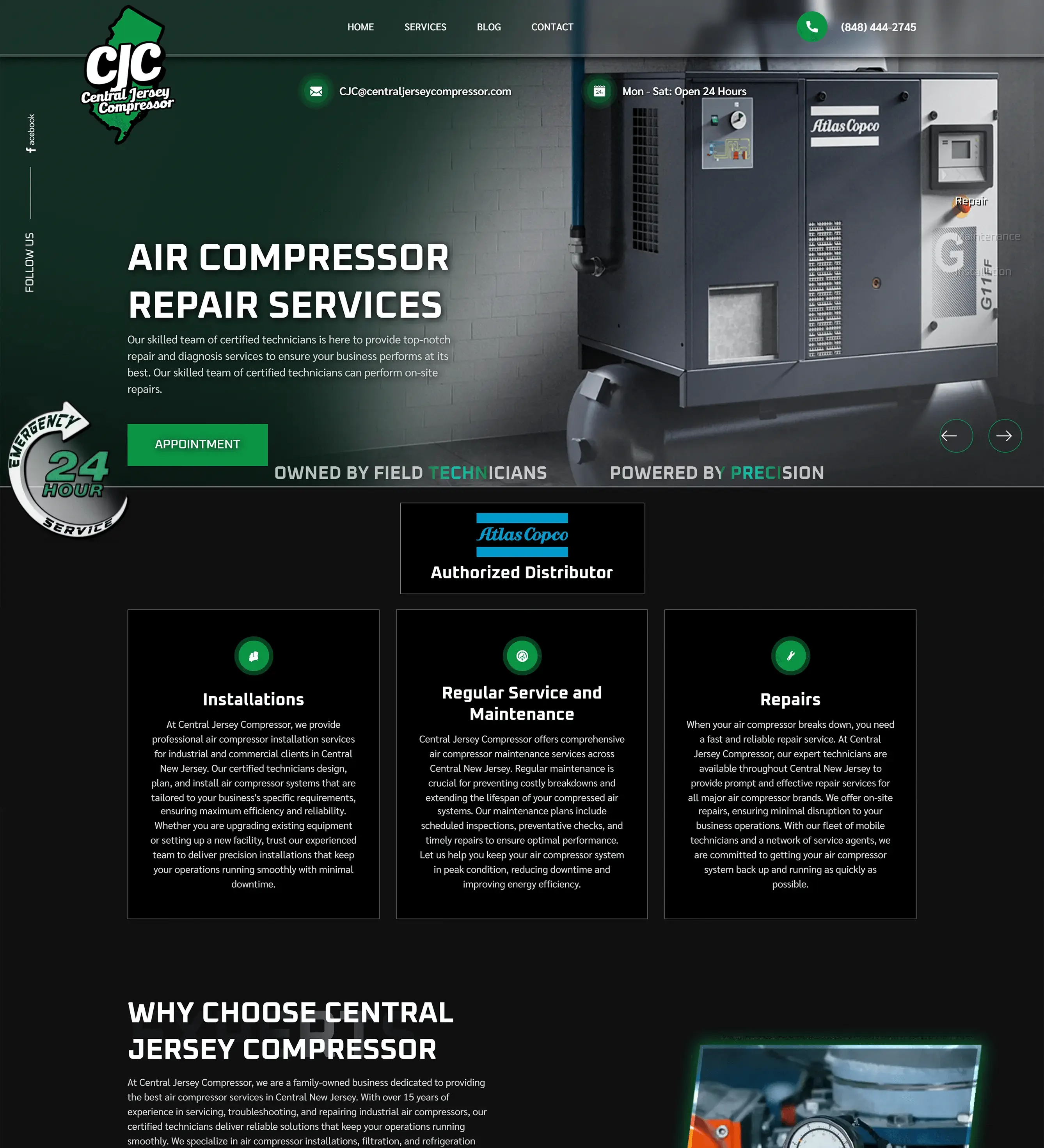 Central Jersey Compressor